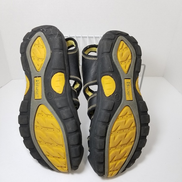 Bass Shoes Bass Blackyellow Hiking Athletic Sandals Size 7 Poshmark